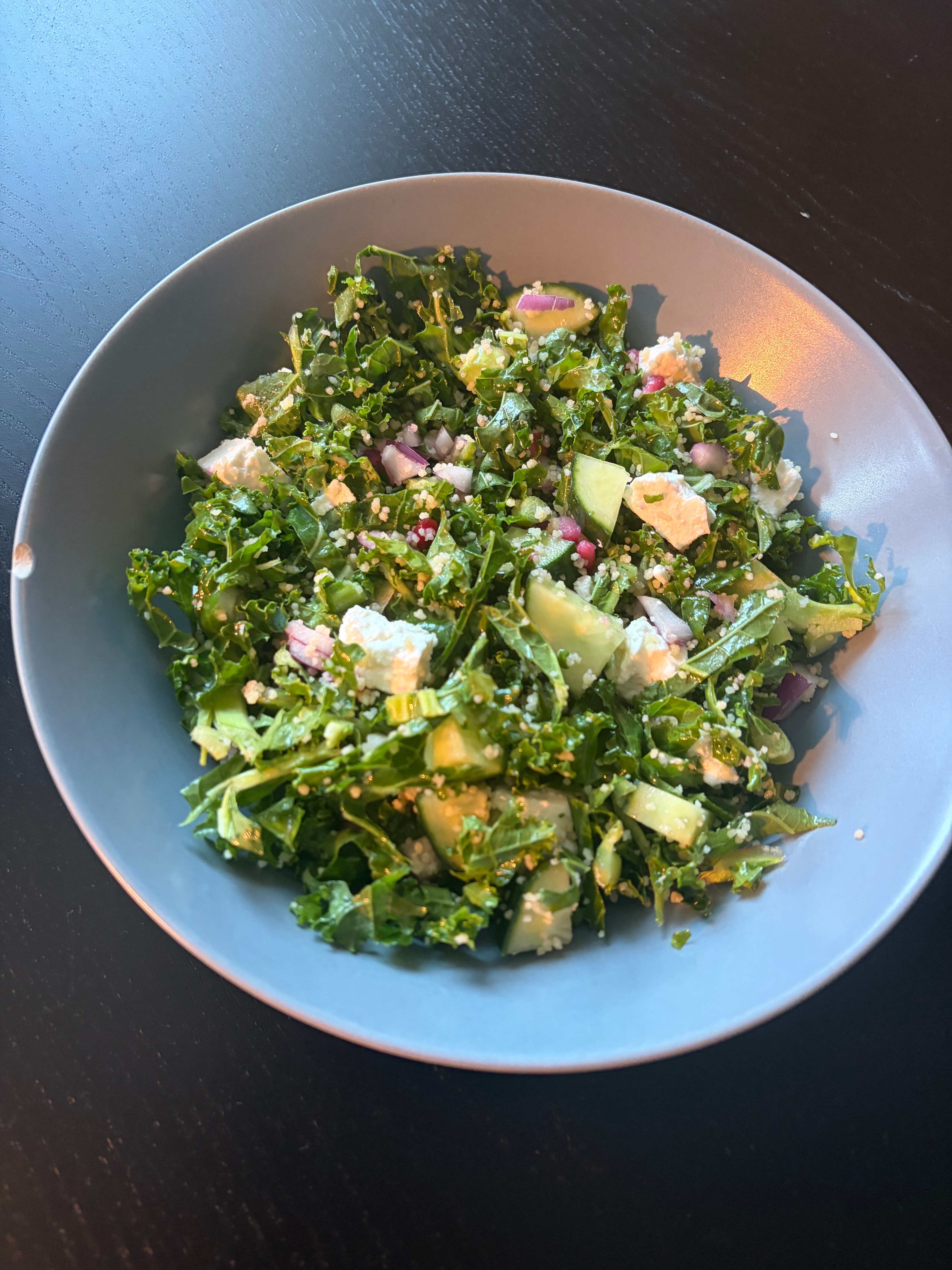 Enkel tabbouleh med fetaost