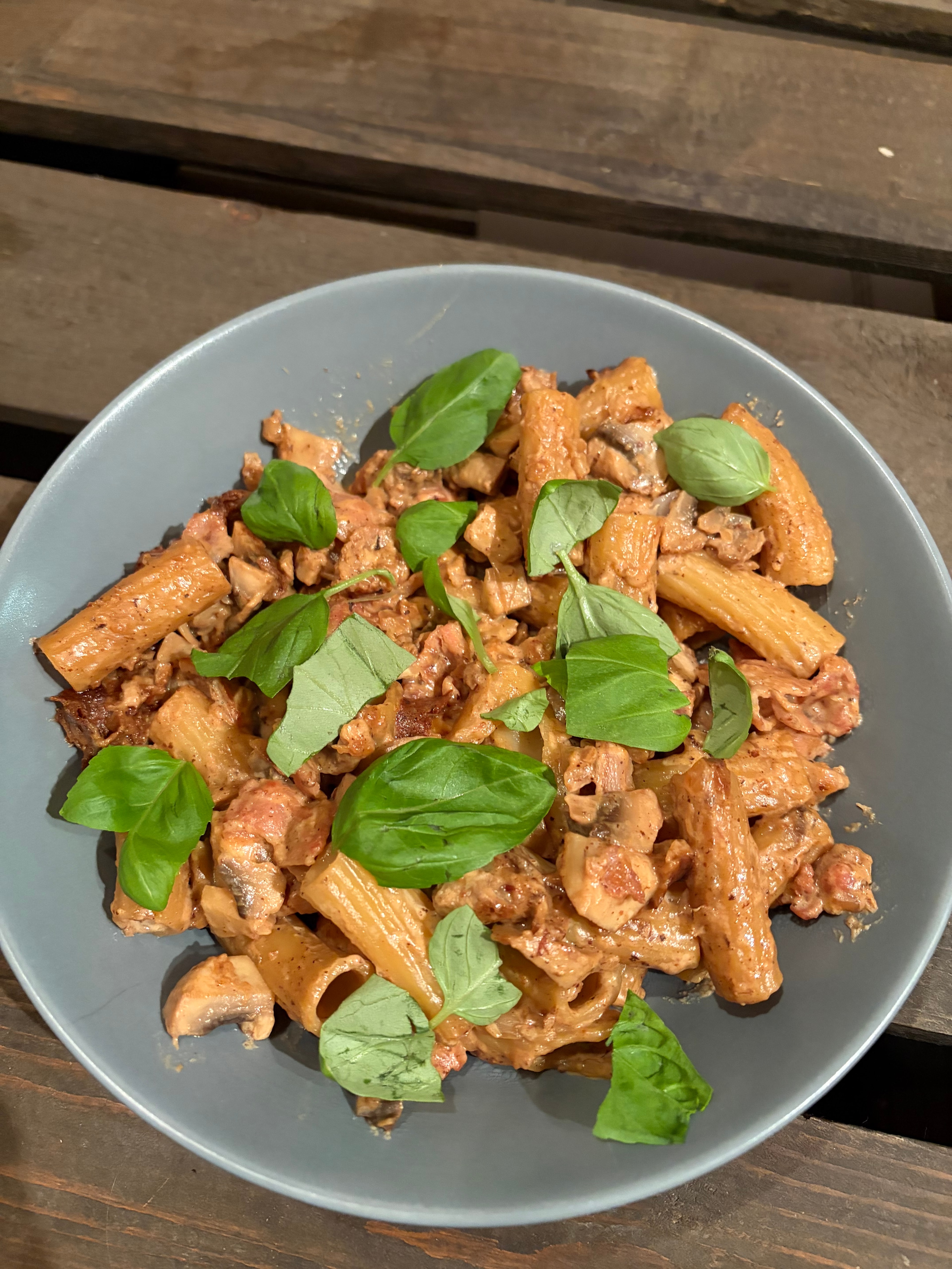 Sjampinjong carbonara